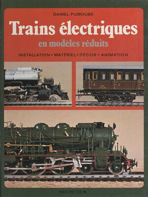 cover image of Trains électriques en modèles réduits